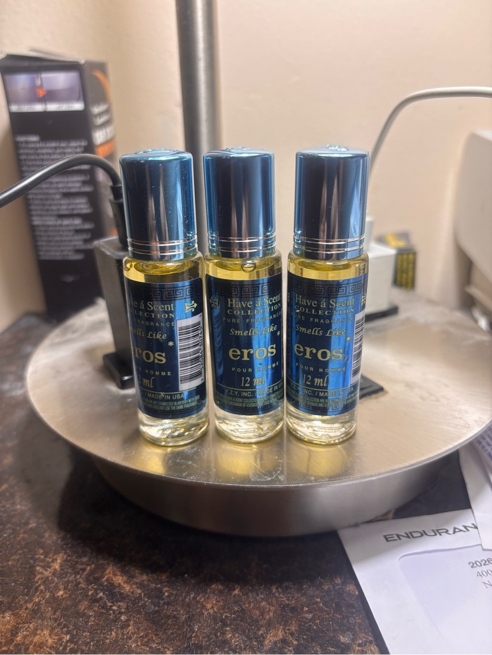 Eros Roll-On Fragrance Oil for Women β Blue